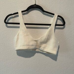 Alo yoga waffle sports bra S